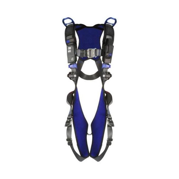 3m Dbi-Sala Harness,XL,Gray,Quick-Connect,Polyester 1113070