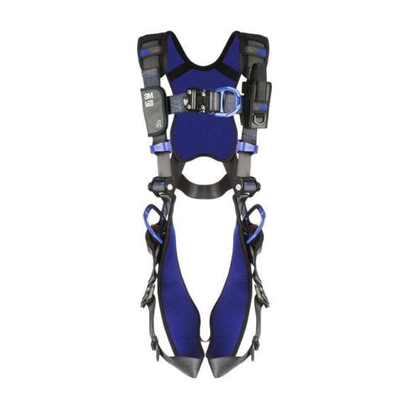 3m Dbi-Sala Harness,XL,Gray,Quick-Connect,Polyester 1113213
