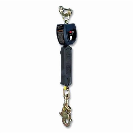 Nano-Lok Personal Self Retracting Lifeline, Carabiner, Aluminum, 1 Leg(s), 420 lb Weight Capacity