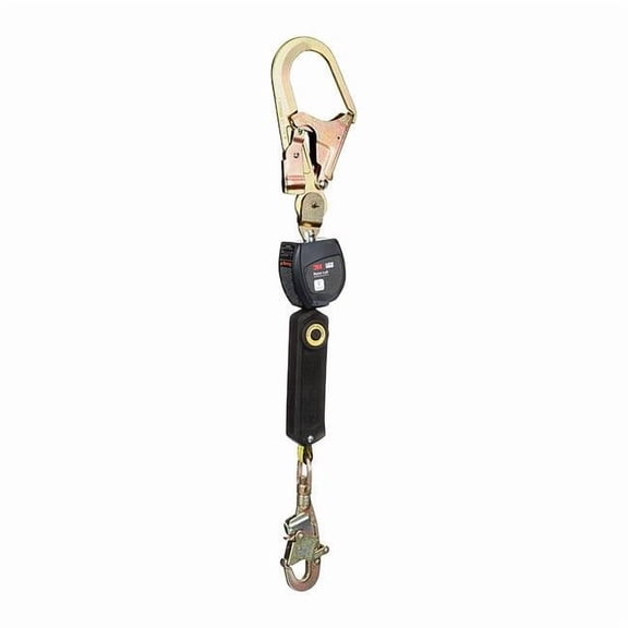 DBI SALA Self Retracting Lifeline, 6 7/8 ft Length, Snap Hook, Steel, 1 Leg(s) 3100545