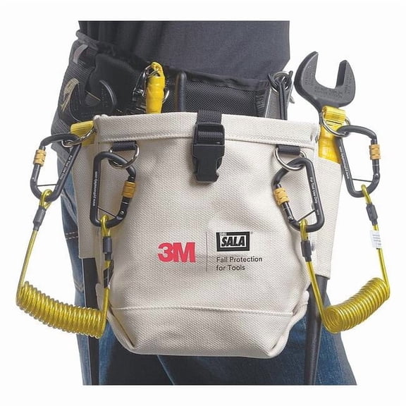 Tool Pouch, Pouch, White, Canvas 1500132