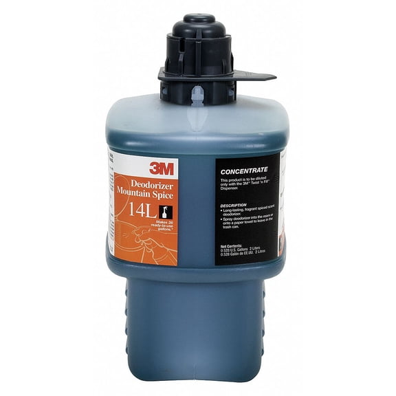 3m Deodorizer,Liquid,2L,Trigger SprayBottle  14L