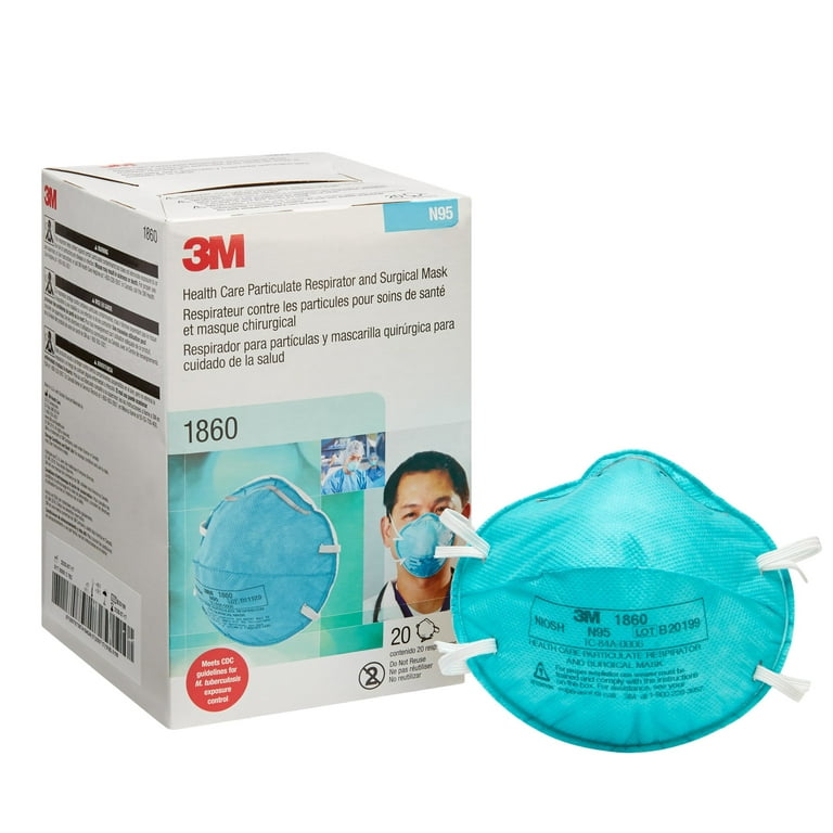 3M 1860 N95 Mask Medical Protective Product Noish CE & FDA - ATSILU