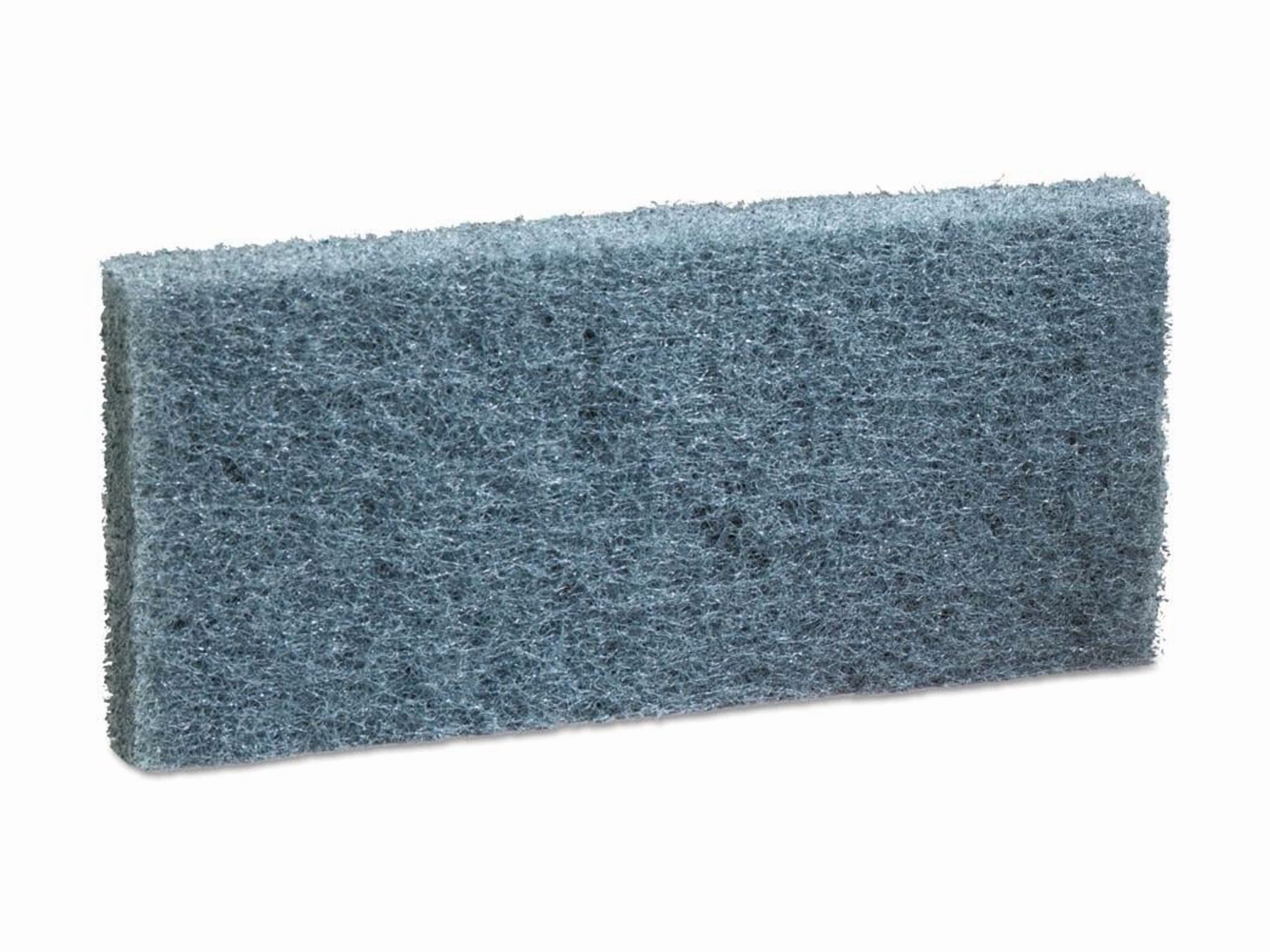 3m Doodlebug Scrub Pad, 4.63 X 10, Blue, 5/Pack, 4 Packs/Carton 08005