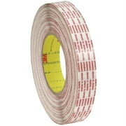 3M  476XL Double-Sided Extended Liner Tape, 3" Core, 0.5" x 360 Yd., Clear, Case Of 2