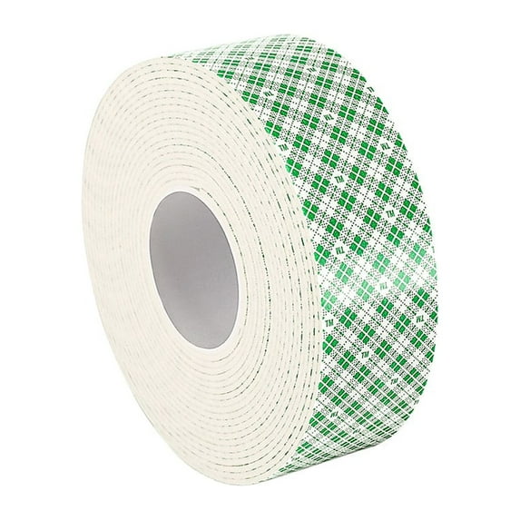 3m Double Foam Tape,1x5 yd.,1/8" T9554008R