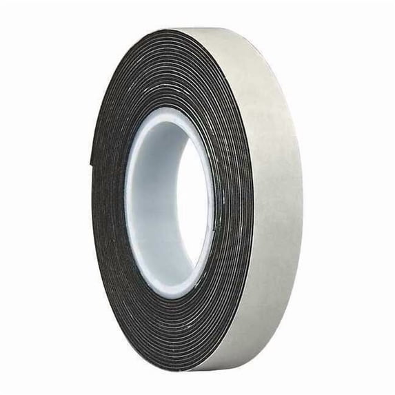 3m Foam Tape, Black, 5 yd L, 2 in W 4466
