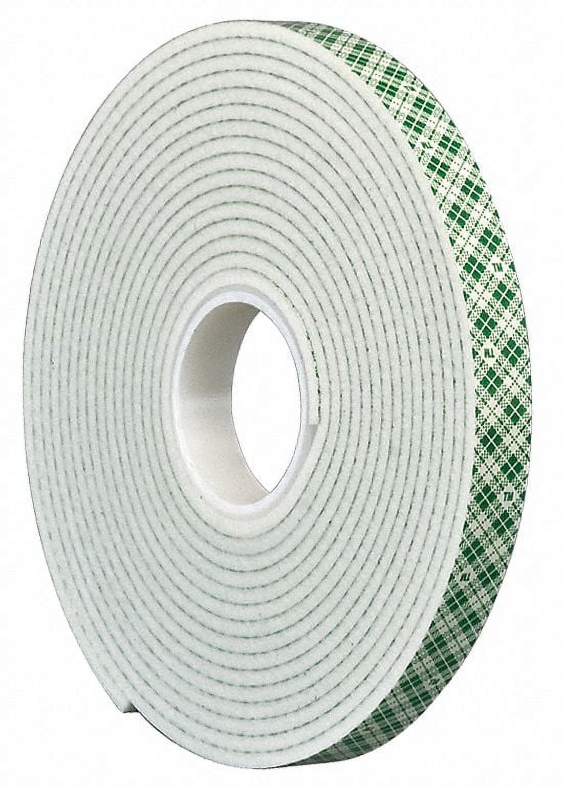 RecareTek Double Sided Tape 1.18x66FT Strong Sticky Thin Fabric Carpet  Tape with Fiberglass Mesh Adhesive Keeps Rugs in Place on