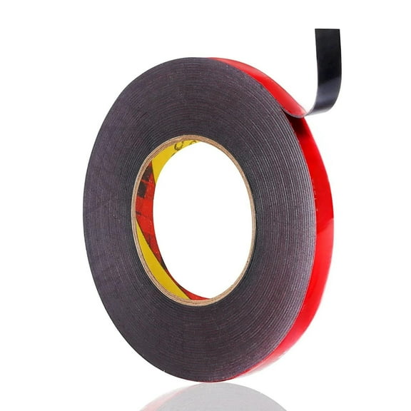 3m Double Sided Strong Adhesive No Trace Tape, Heavy Duty Double Tape with Acrylic Foam, for Car Pedals, Photo Walls, Door Plates, Removable Without Residue