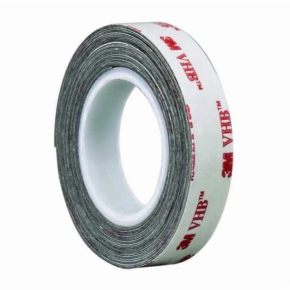 Double-Sided Foam Tape, 2 in W, 5 yd L, 1/32 in, Acrylic Foam, Double-Sided 4926