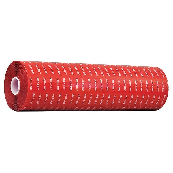 3m Double Sided VHB Tape,5 yd L,12" W 4910