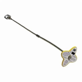 Drop-Thru Anchor, 24 in Length, 420 lb Weigth Capacity, Steel Anchor, Swivel D-Ring 2104819
