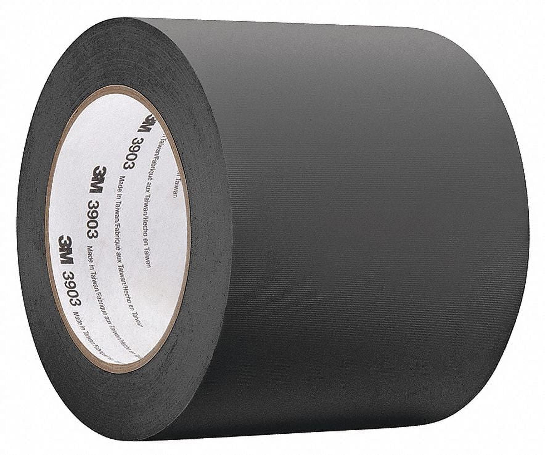 3m Duct Tape,Black,3 in x 50 yd,6.5 mil 3903