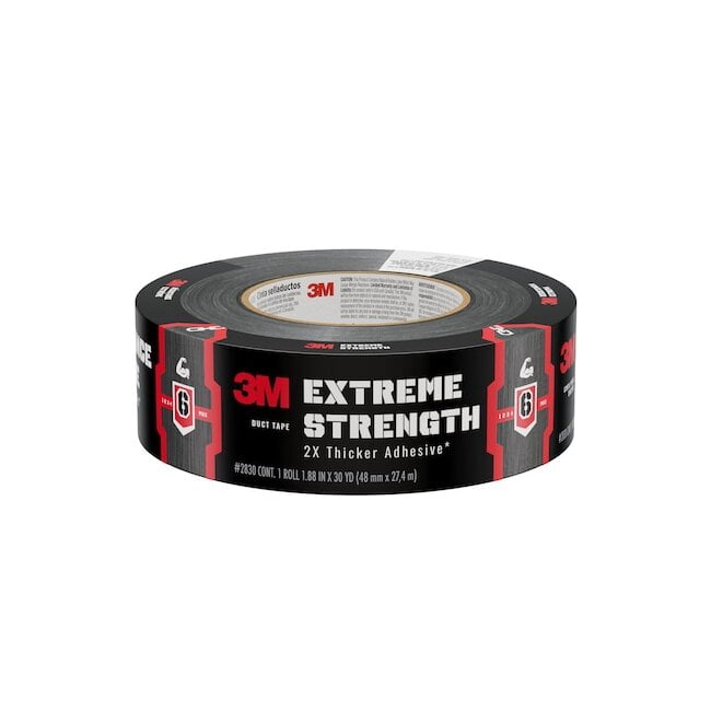 3m Duct Tape, Black, 30 yd L, 1-7/8 in W 46903