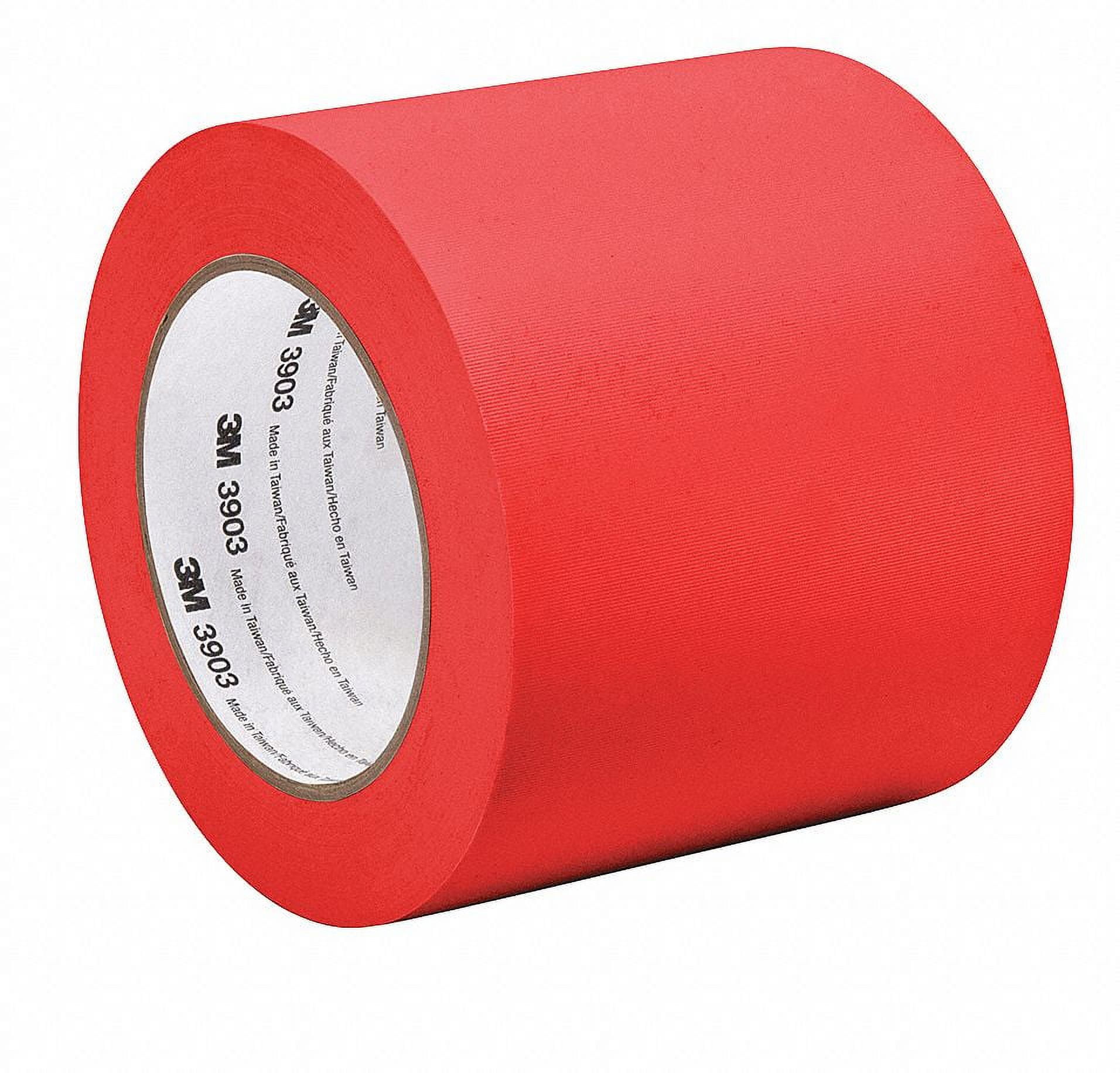 3m Duct Tape,Red,3/4 in x 50 yd,6.5 mil 3903