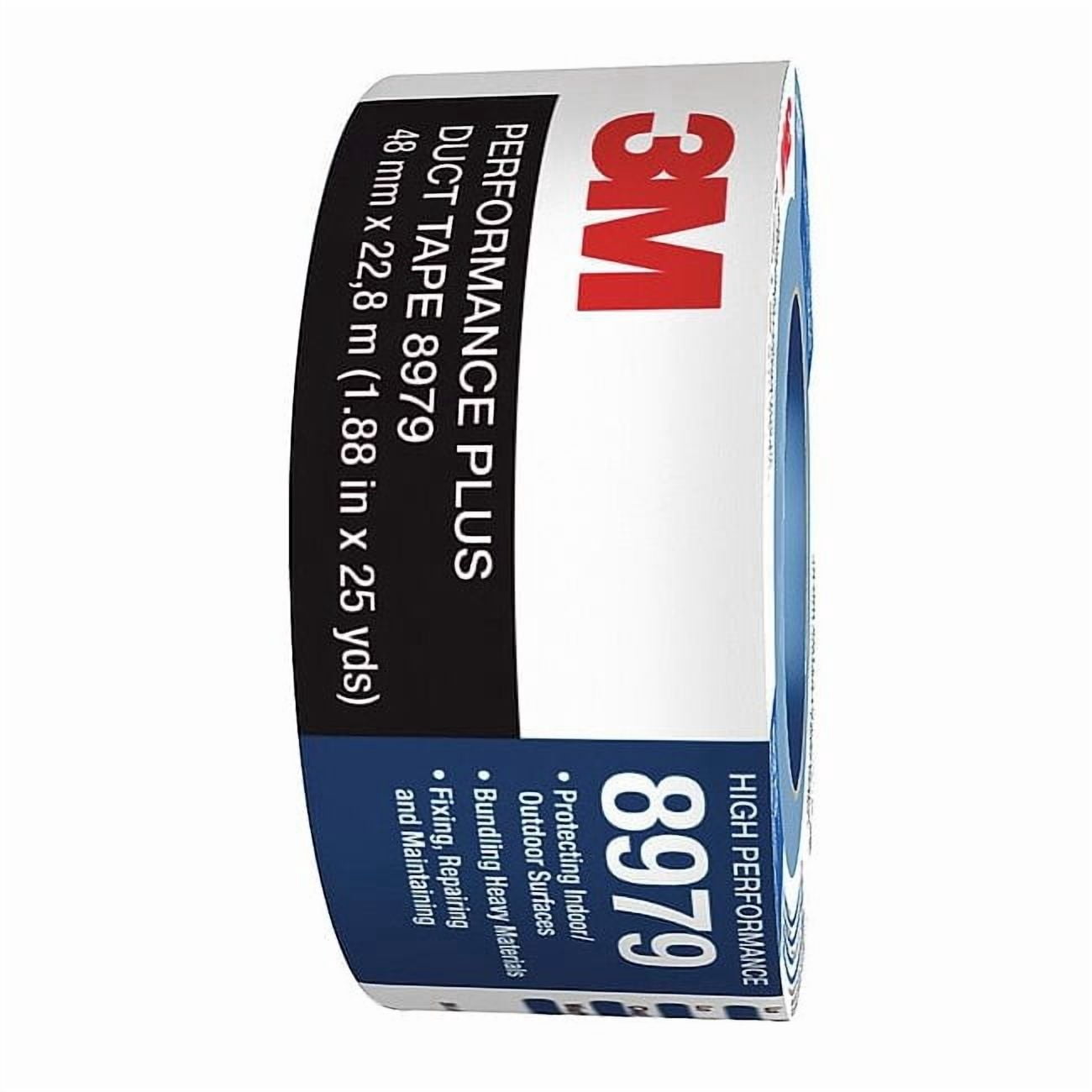 3m Duct Tape, Blue, 60 yd L, 6 in W, PK6 8979