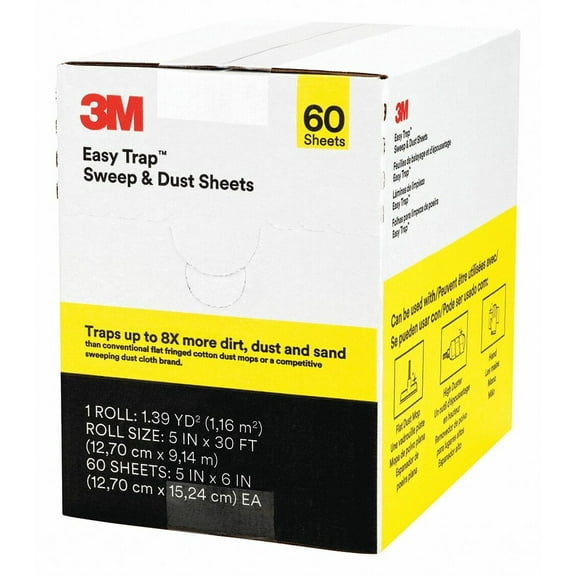 3m Dust Cloth,5 in L,White 59032W 59032W ZO-G3314118