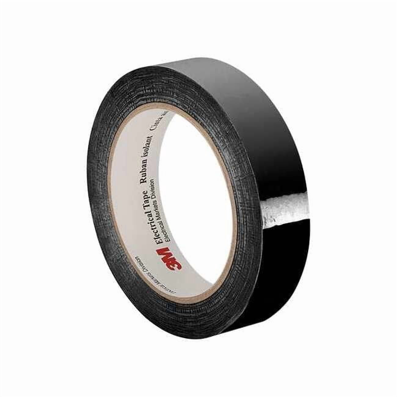 3m Electrical Tape, Black, 72 yd L, 1/2 in W 3M 1350 0.5" x 72 yds Black