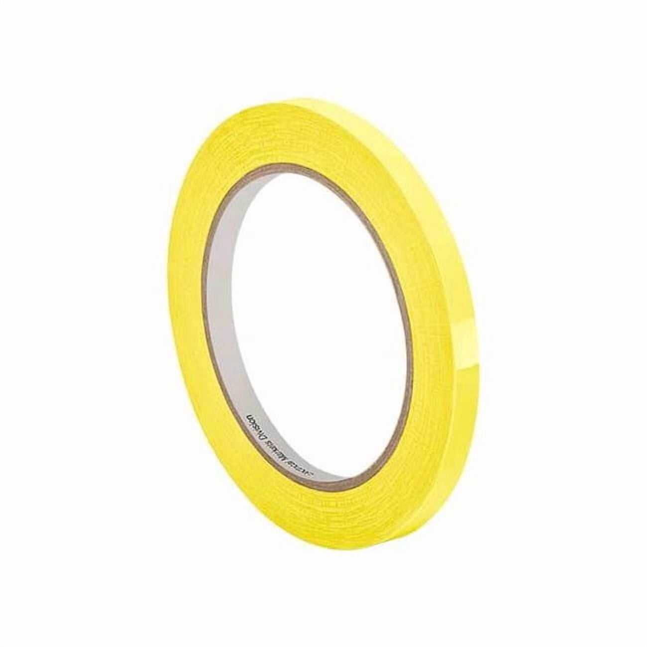 3m Elec Tape,216 ft Lx1/4 in W,1 mil,Yellow 3M 1318-1 0.25" x 72 yds Yellow
