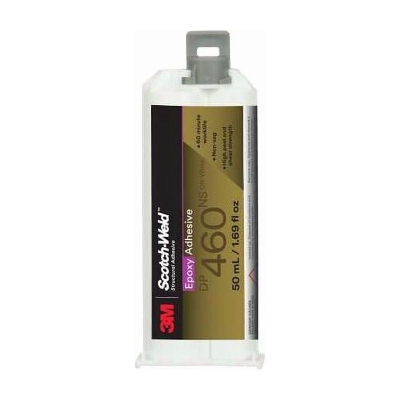 3m EpoxyAdhesive,DualCartridge,2:1MixRatio 460NS