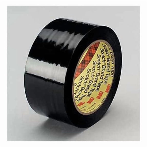 3m Film Tape,2inx36 yd,Black,5.3 mil,PK24 483