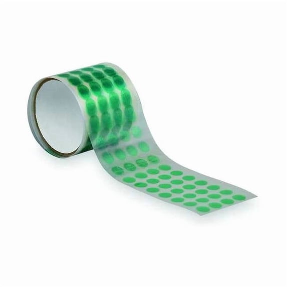 3m Film Tape, 5/8 in W x 3.2 mil Thick, Green, Silicone Adhesive, 250 PK 8992