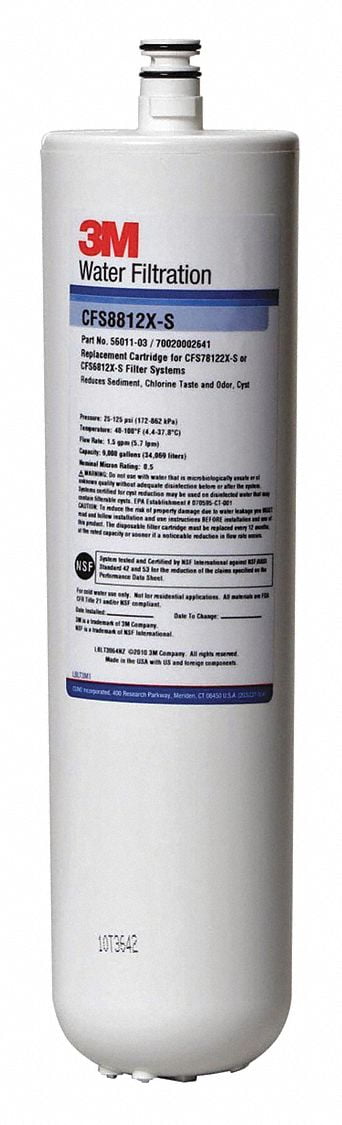 3M Quick Connect 0.5 Micron Water Filter Cartridge