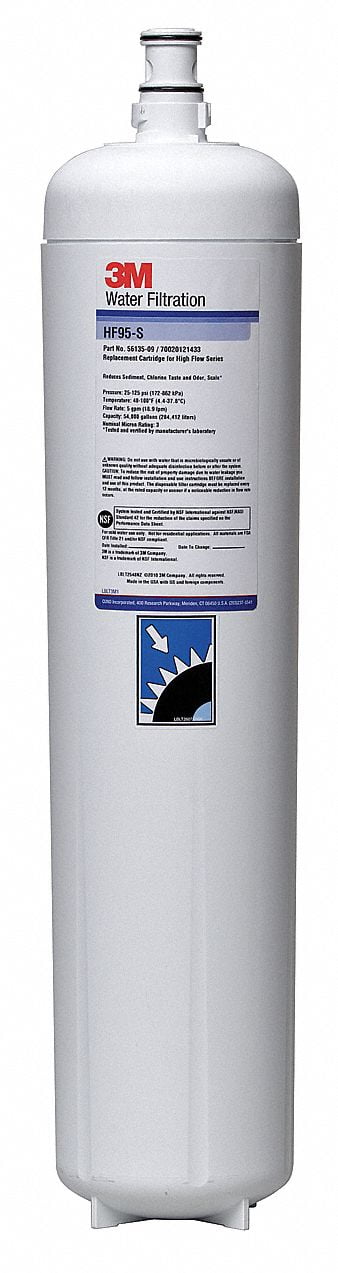 3m Filtration Quick Connect Filter, 5 gpm, 3 Micron 5613509