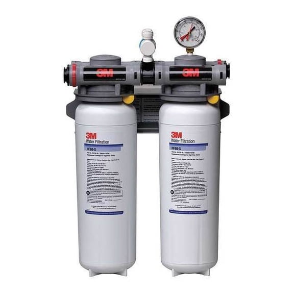 3m Filtration Water Filter System,0.2 micron,18 1/8" H 5624503