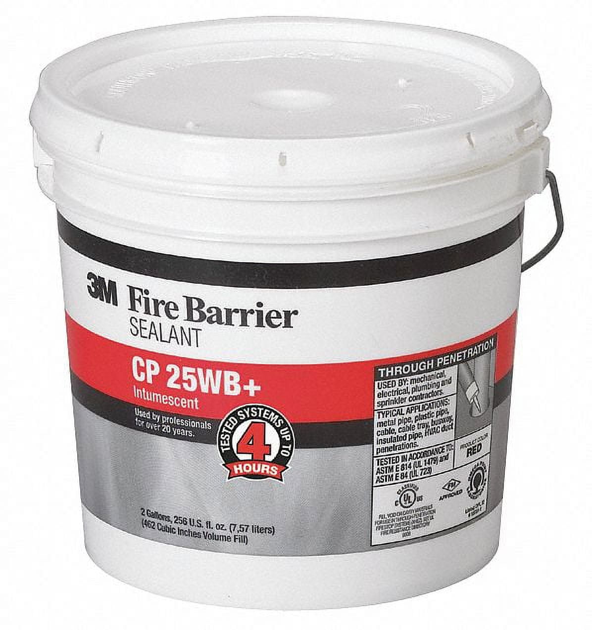 3m Fire Barrier Sealant,Pail,2 gal CP25WB+2GAL
