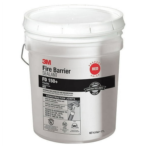 3m Fire Barrier Sealant,4.5 gal.,Red FD150+RED(4.5GAL)