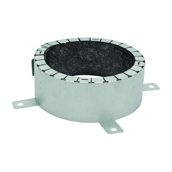 3m Firestop Pipe Collar,Silv,Metal,1.5"Dia. ULTRA-PPD-1.5