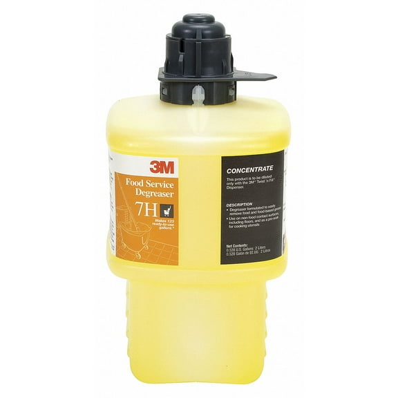3m Food Service Degreaser,Liquid,2L,Bottle 7H