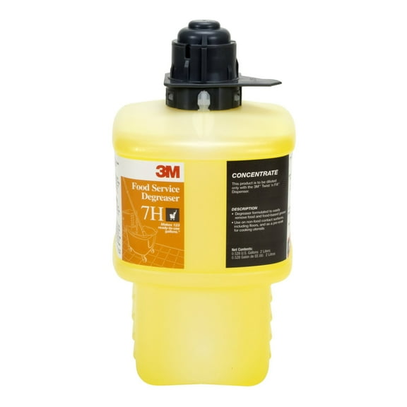 3M 7H Food Service Degreaser Concentrate, 2 Liters