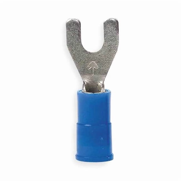 3m Fork Terminal,Tin,Copper,Blue,PK100 MNG14-10FLX