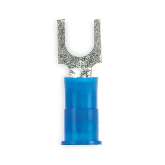 3m Fork Terminal,Tin,Copper,Blue,PK100 MNG14-8FBX
