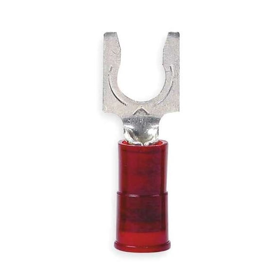 3m Fork Terminal,Tin,Copper,Red,PK100 MNG18-6FBX