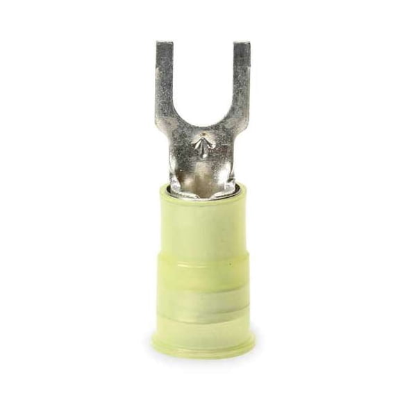 3m Fork Terminal,Tin,Copper,Yellow,PK50 MNG10-8FBX