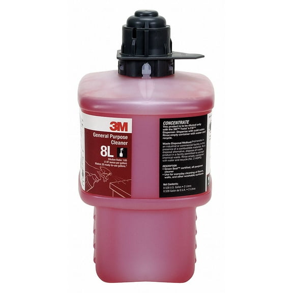3m General Purpose Cleaner,Liquid,2L,Bottle  8L