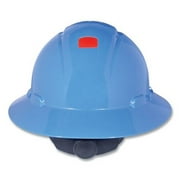 3m H803SFRUV Securefit H-series Hard Hats, H-800 Hat With Uv Indicator, 4-point Pressure Diffusion Ratchet Suspension, Blue