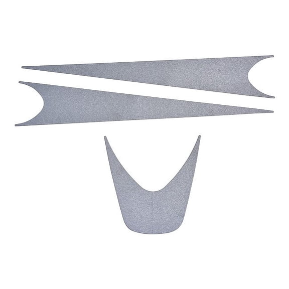 Hard Hat Label, For Use With H-700 hard hats, H-800 hard hats Silver, 20 PK H-SR-S