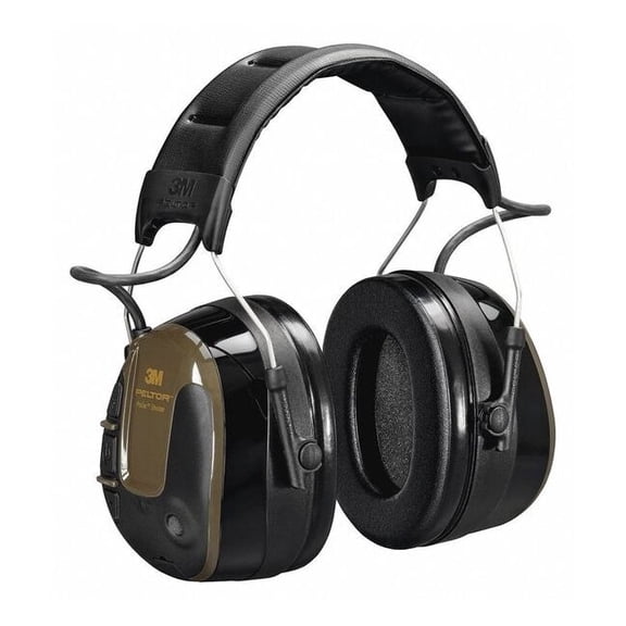 3m Headset, 26dB, Headband, Green, AA Batteries MT13H223A