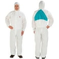 thumbnail image 1 of 3m Hooded Disposable Coveralls, 2XL, White, SMMMS 4520-XXL, 1 of 2