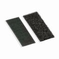 thumbnail image 1 of Reclosable Fastener Shapes, Rubber Adhesive, 3 in, 1 in W, Black, 100 PK, 1 of 1