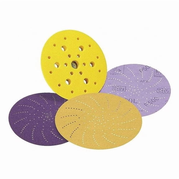 3m Hook-and-Loop Sand Disc,5 in Dia,PK100 7100077549