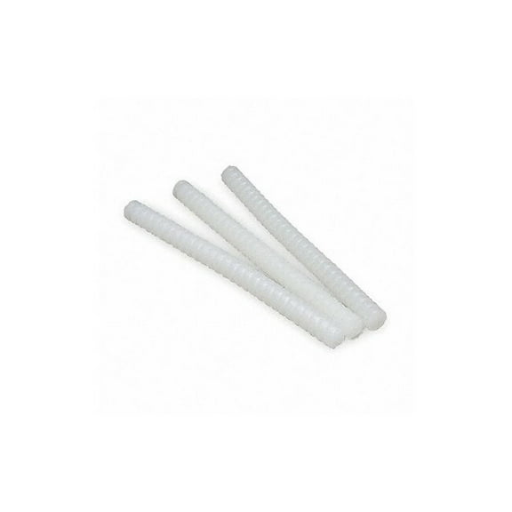 3m Glue, White, 5/8 in Dia, 8 in L, 40 sec Begins to Harden, 154 PK 3764