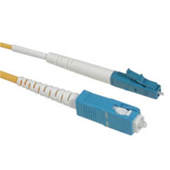 3m LC-SC SIMPLEX 9-125 SINGLEMODE FIBER PATCH CABLE