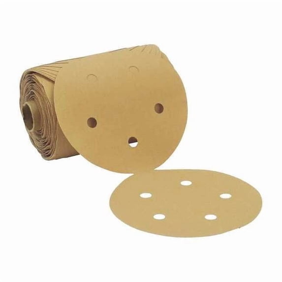 3m PSA Sanding Disc Roll,5in Dia,P180 G,PK4 7000119545