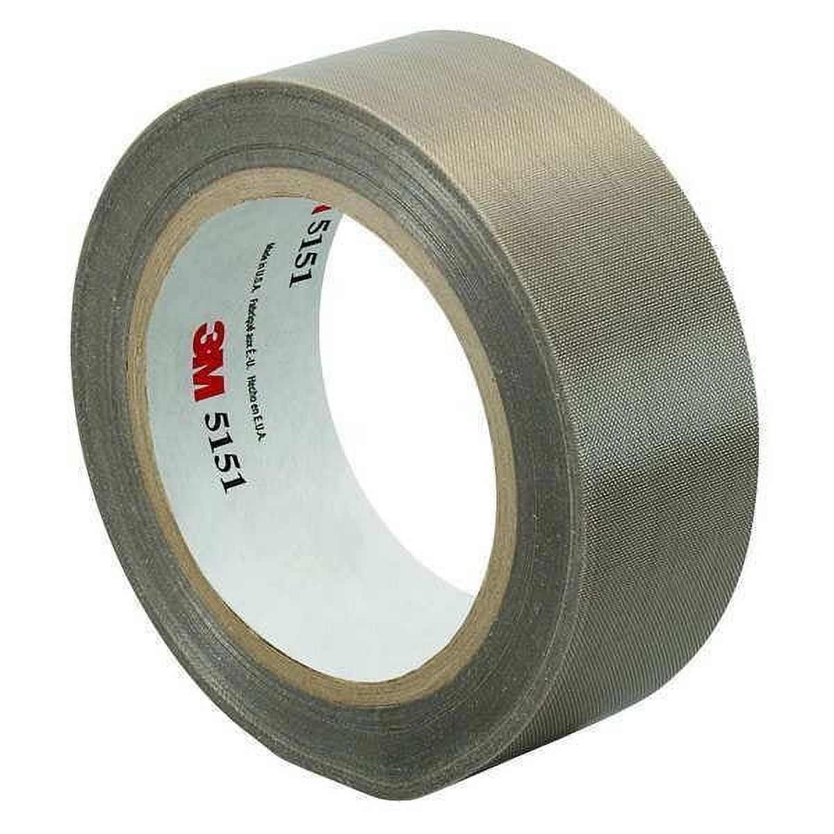 3m PTFE Glass Cloth Tape,1 in x 36 yd,3mil 1-36-5151