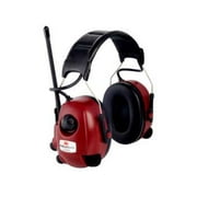 PELTOR Alert FM-Radio Headset Headband, Black/Red